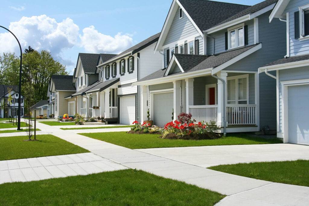 sunny neighborhood